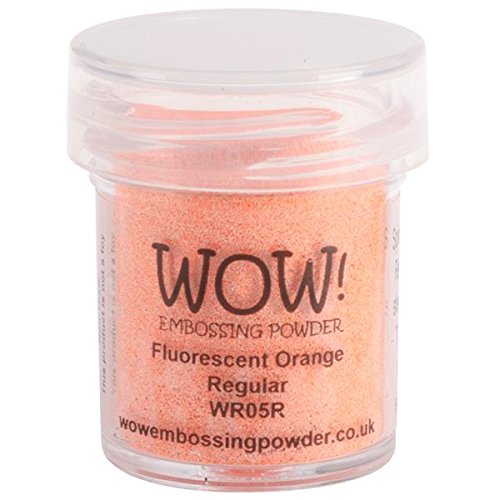 WOW Embossing-Puder WOW. Embossing Powder, 15 ml, Fluoreszierend Orange