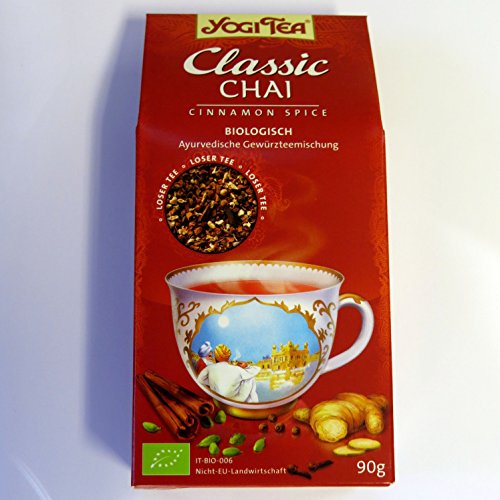 Classic Chai Yogi Tee Bio, 90 g lose - Yogi Tea - AB 30,- EURO VERSANDKOSTENFREI in D!