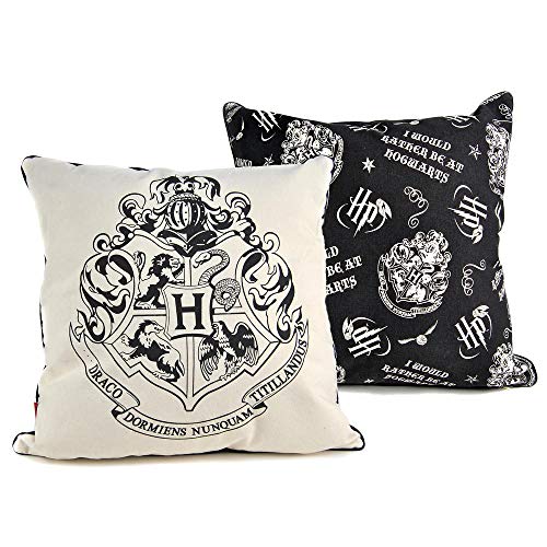 trendaffe Harry Potter Hogwarts Wappen Kissen - Harry Potter Hogwarts Logo Dekokissen Deko-Kissen Kopfkissen