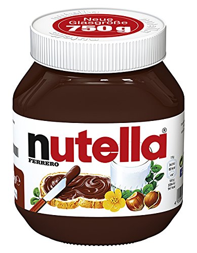 nutella Glas Schokocreme, 6er Pack (6 x 750 g)