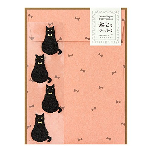 Midori Cat Letter Writing Set by Midori
