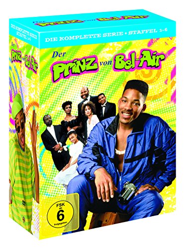Der Prinz von Bel-Air – Die komplette Serie (Staffel 1-6) (exklusiv bei Amazon.de) [Limited Edition] [23 DVDs]