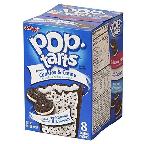 Kelloggs Pop Tarts - Frosted Cookies & Cream (400g)