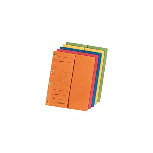 Ösenhefter A4 1/2-Vorderdeckel farbig sortiert 5er Packung