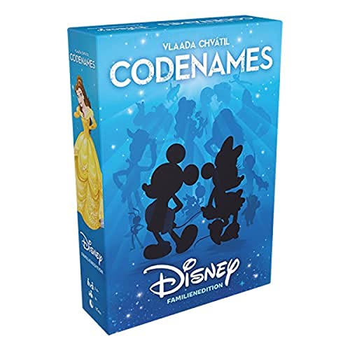 Asmodee | Czech Games Edition | Codenames Disney Familienedition | Familienspiel | Ratespiel | 2-8 Spieler | Ab 8+ Jahren | 15+ Minuten | Deutsch