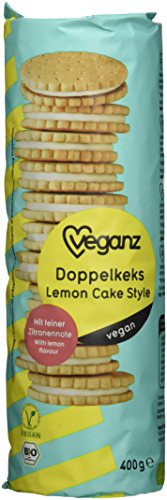 Veganz BIO Doppelkeks Lemon Cake Style, 12er Pack (12 x 400 g)