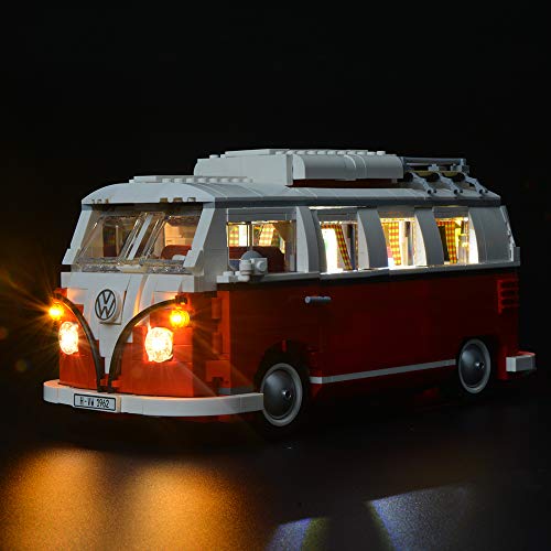 BRIKSMAX T1 Campingbus Led Beleuchtungsset - Kompatibel Mit Lego 10220 Bausteinen Modell - Ohne Lego Set