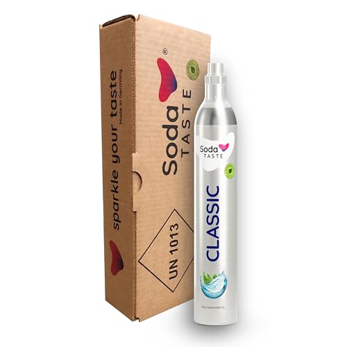 SodaTASTE CO2-Zylinder kaufen (Reservezylinder) für Wassersprudler, Classic, für bis zu 60l gesprudeltes Wasser
