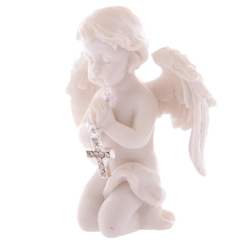 Schöner Engel, betende Engelchen-Figur, verzierter Kerzenhalter, Geschenk für Mütter, Kindermädchen, Omas