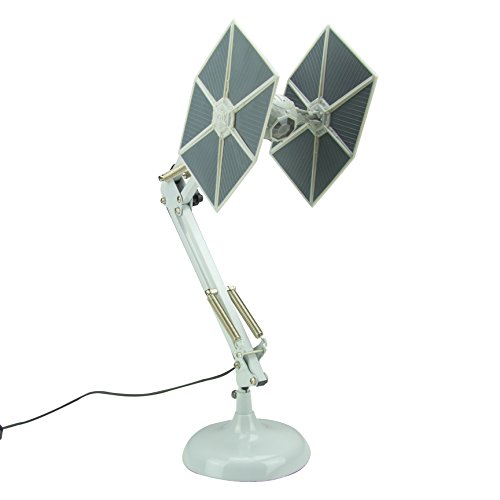 Star Wars Tie Fighter beweglich Schreibtisch Lampe, Metall, Multi