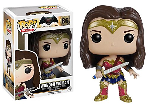 Funko 6027 - Pop Heroes, Batman vs Superman - Wonder Woman, Aktionfigur-Speilzeug