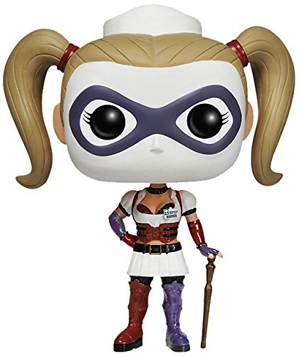 FunKo 020355 Pop Heroes: Batman Arkham Asylum Harley Quinn Nurse 54 Vinyl Figure