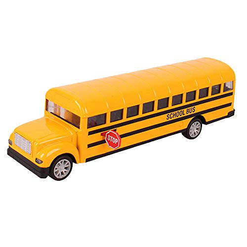 Legierung Schule Bus Spielzeug 1:32 Scale openable Doors Kleinkinder sterben Cast Pull Back Autos mit Lichtern und Sounds gelb bus Play Vehicles Spielzeug für Kinder Geschenk (M)
