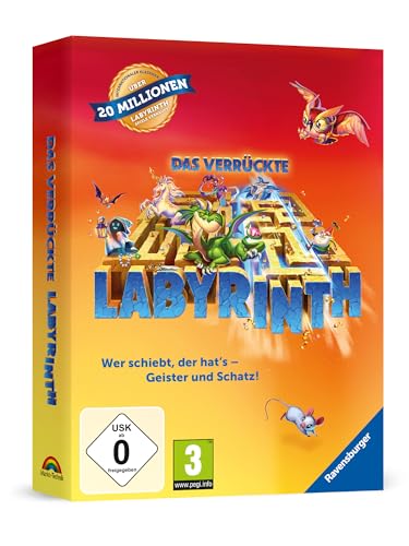 Das verrückte Labyrinth - Familien Spieleklassiker für 1 - 4 Spieler für PC