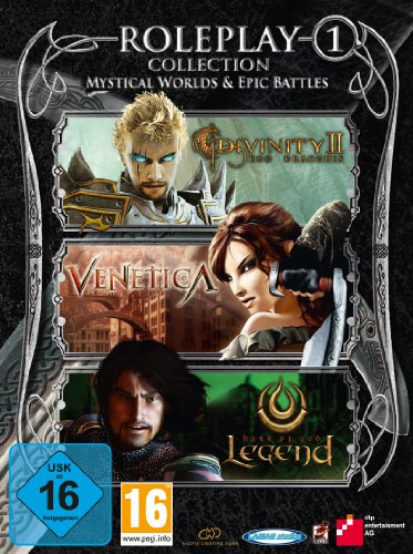 Roleplay Collection 1: Mystical Worlds & Epic Battles (Divinity II - Ego Draconis, Venetica, Legend - Hand of God) - PC